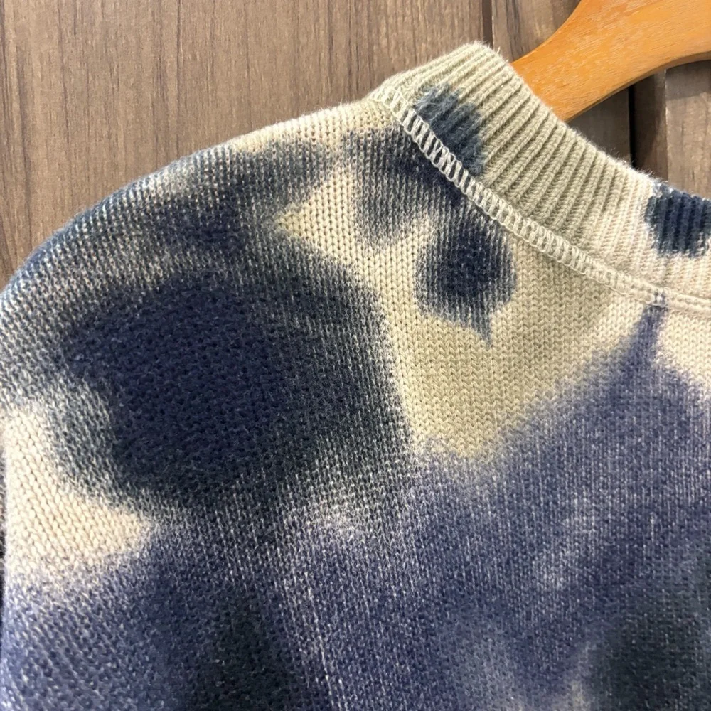 Natural Life Taylor Cropped Tie Dye Sweater medium - Picture 3 of 9